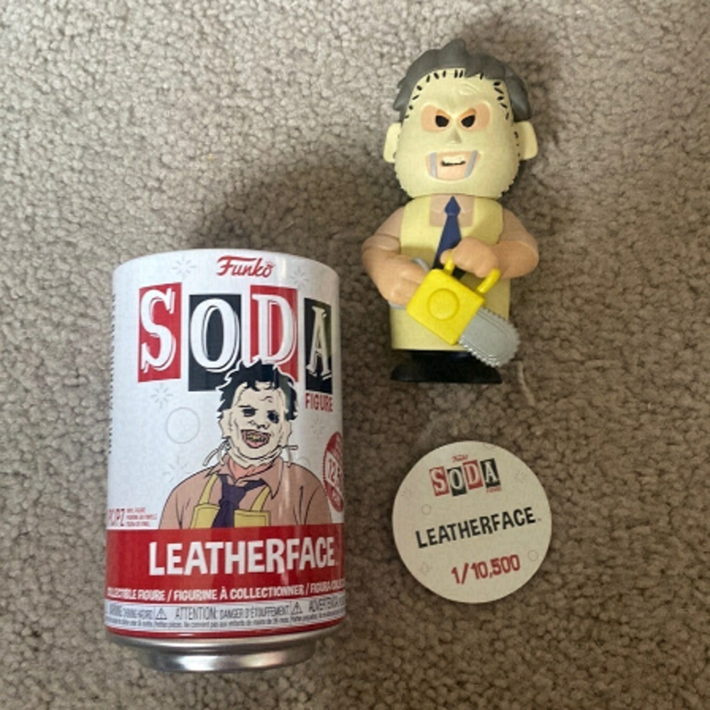Funko soda texas chainsaw‎ leatherface common